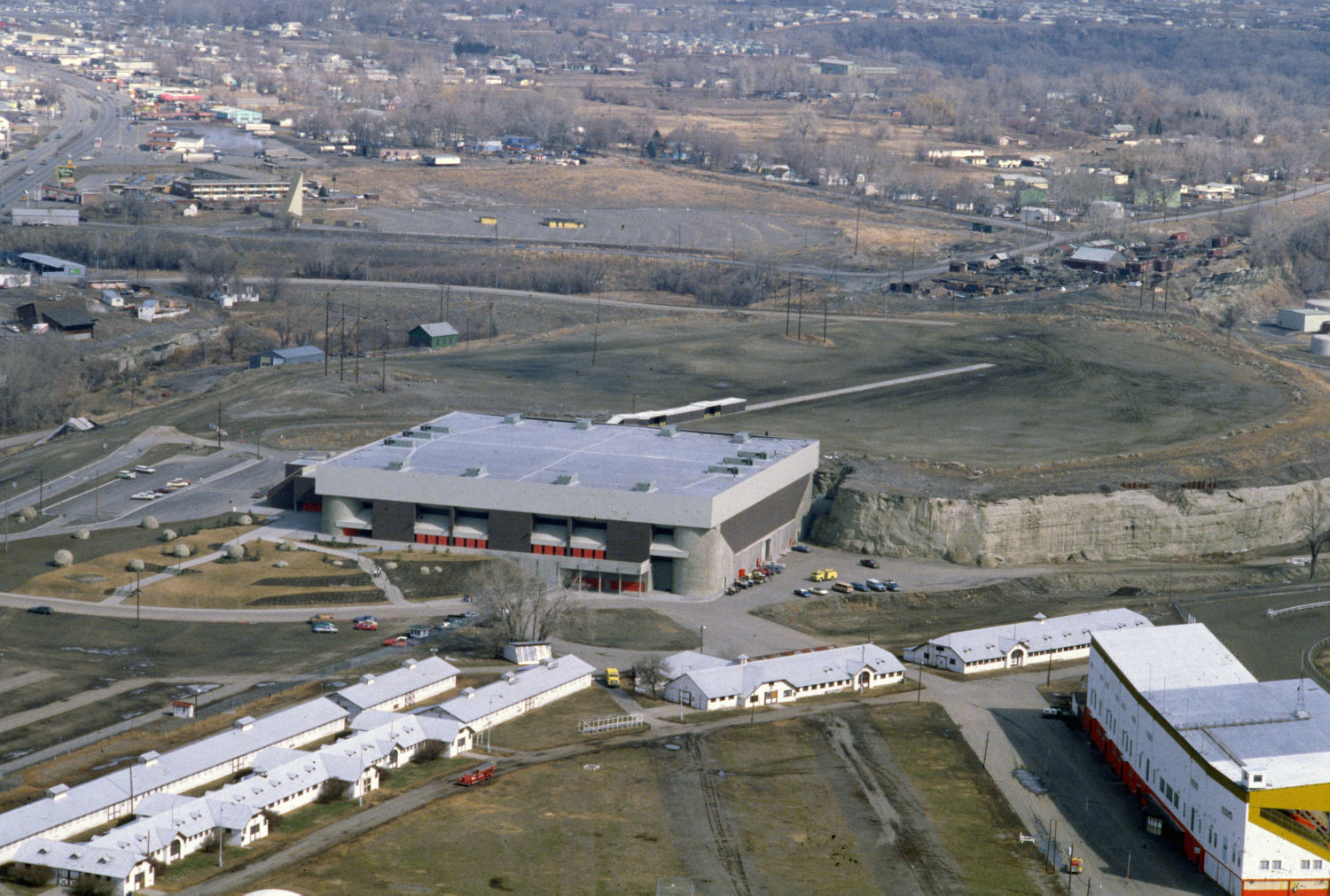 Metra from the air, March 1980